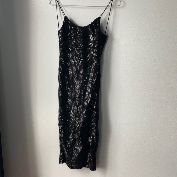 NWOT π€ Revamped XS Midi Dress with Slit - Picture 3 of 9